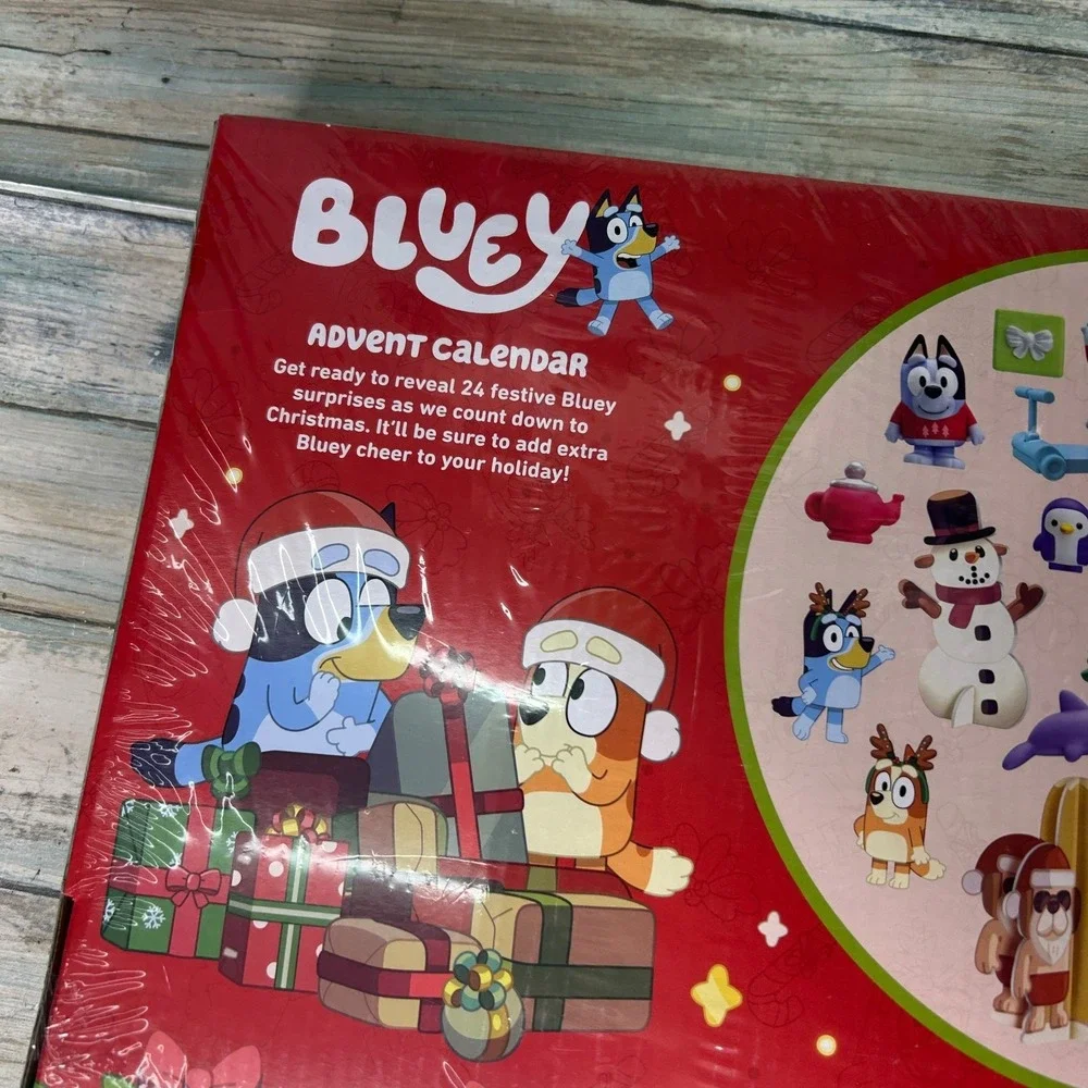 Bluey Advent Calendar 2025 Christmas Toy Figures